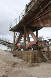 Photo Textures of  Gravel Mining Machine